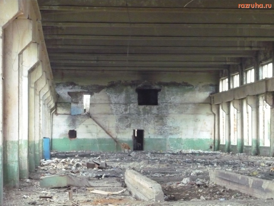 Нижний Ингаш - Цех бывшего Тинского РММЗ - изнутри сегодня.