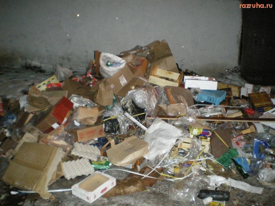 Лосино-Петровский - Стихийная свалка у бани