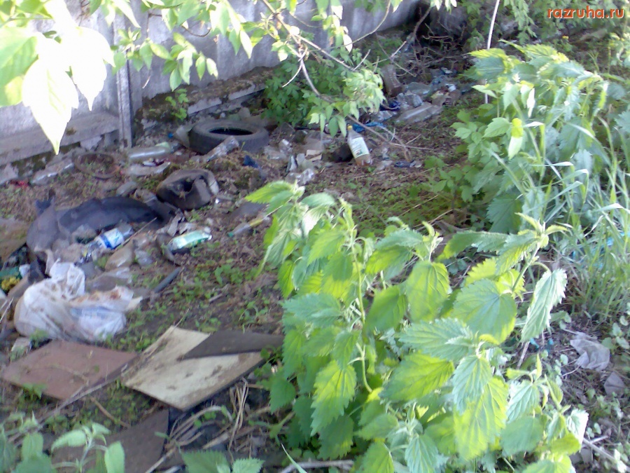 Курская область - Мусор в Рышково