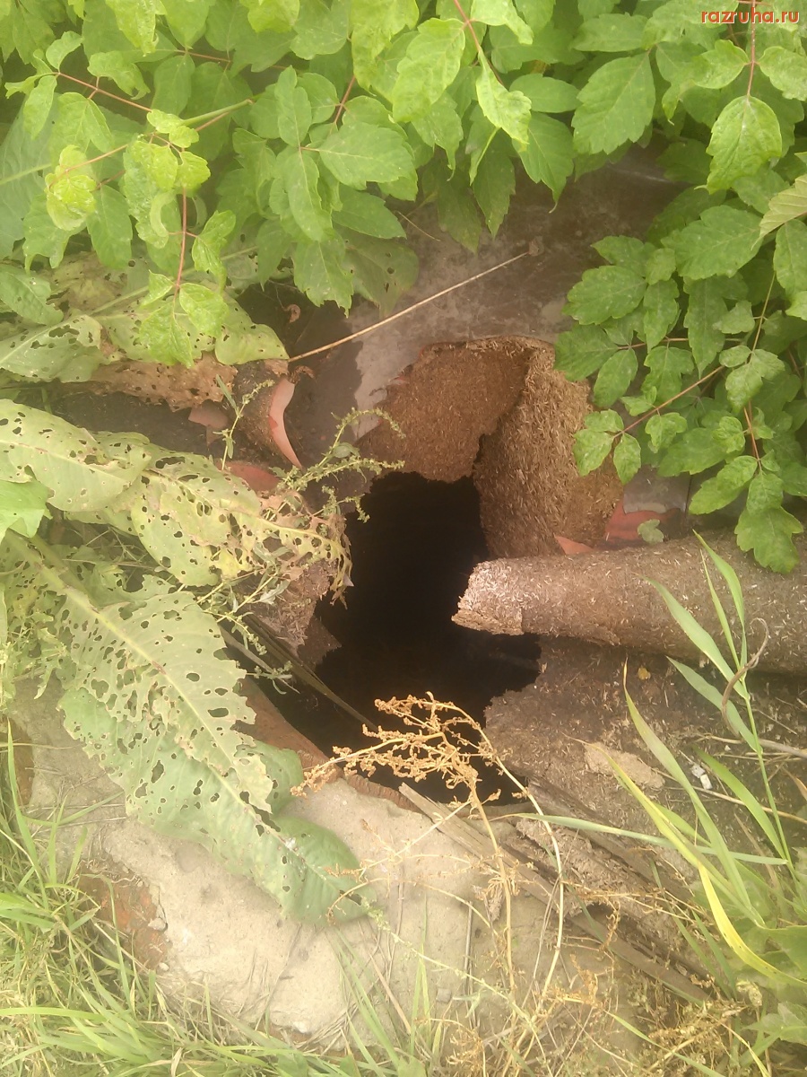 Курская область - Дыра в люк