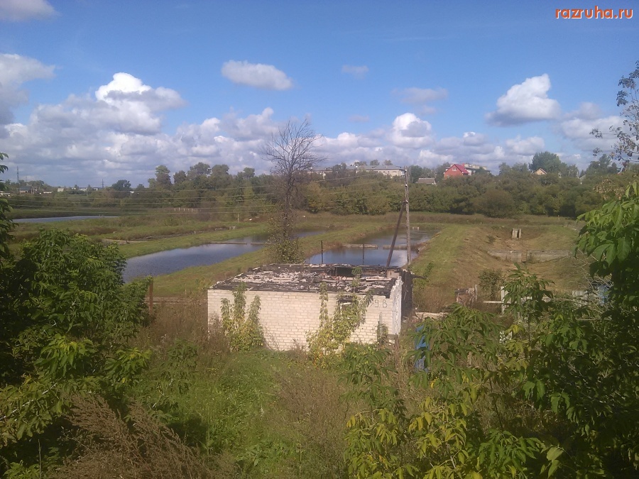 Курская область - Горелое здание