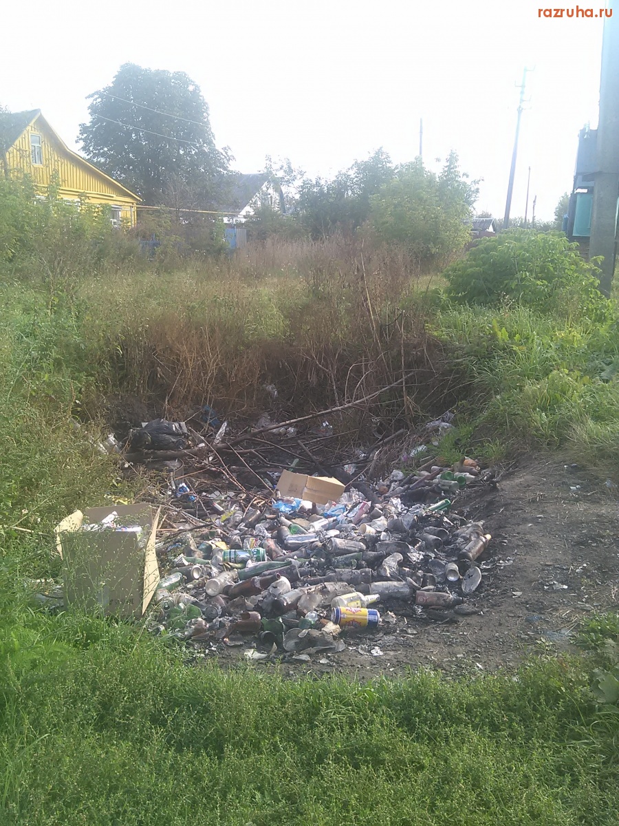Курская область - Яма с мусором