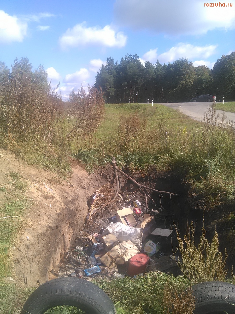 Курская область - Яма для мусора