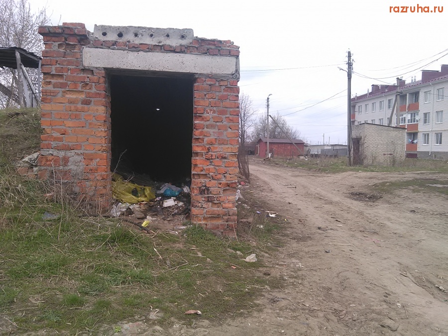 Курская область - Мусор на страже подземелий