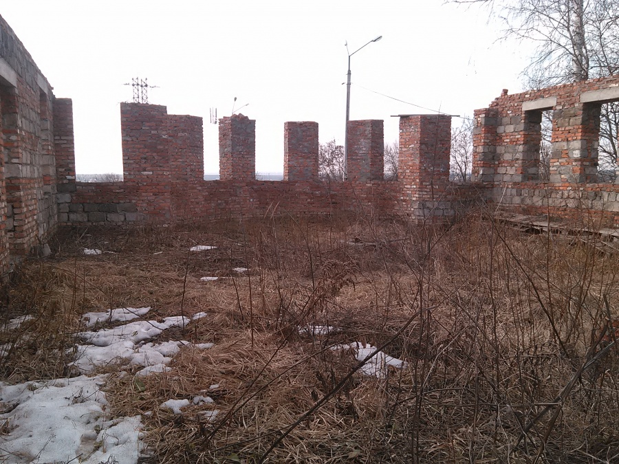 Курская область - Недостроенный коттедж