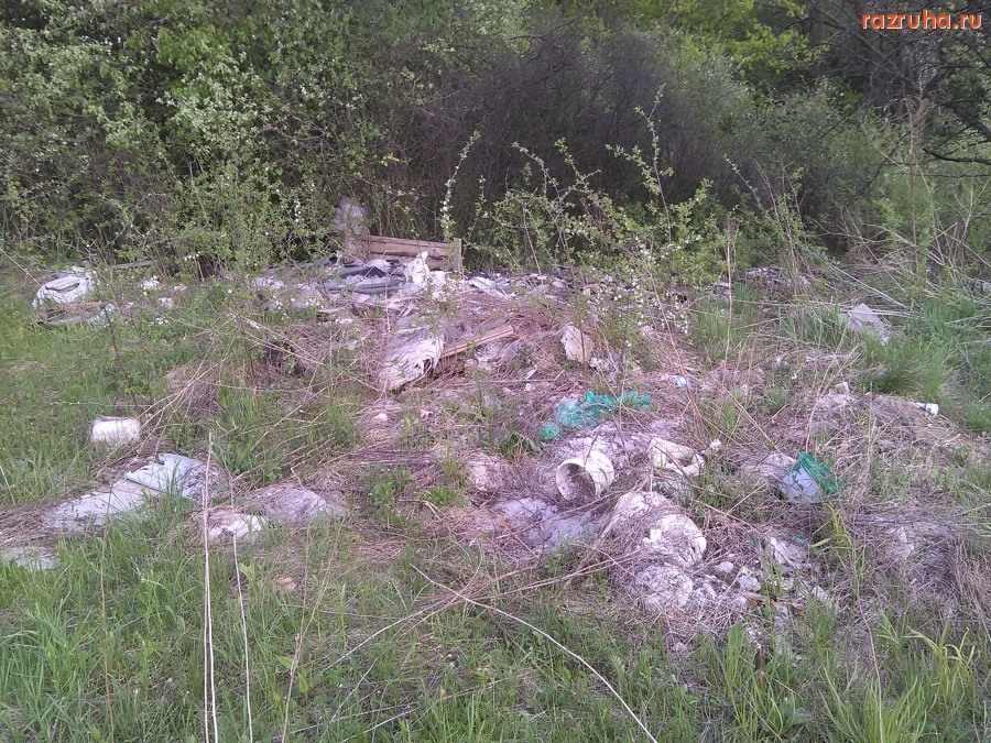 Курская область - Мусор в поле