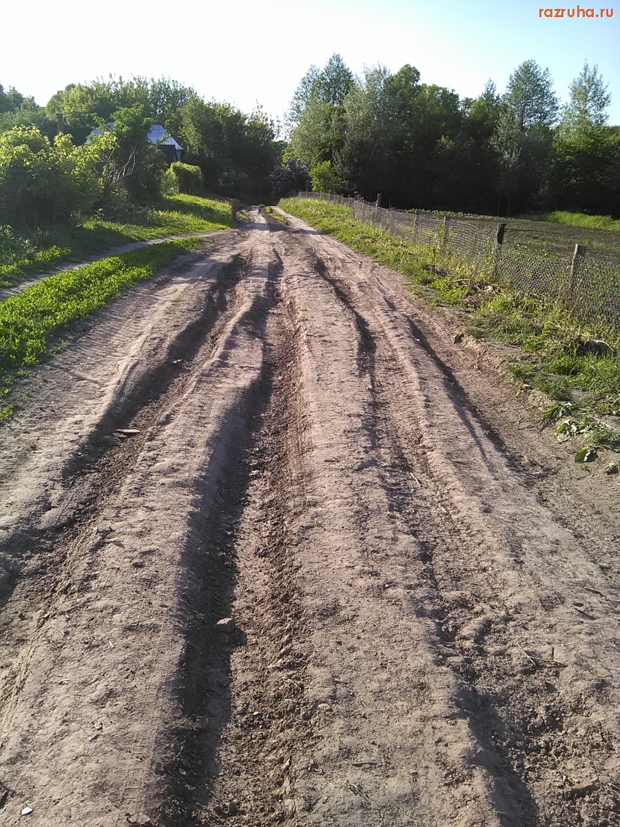 Курская область - Дорога из земли