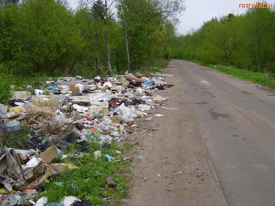 Кингисепп - Дорога на городскую свалку