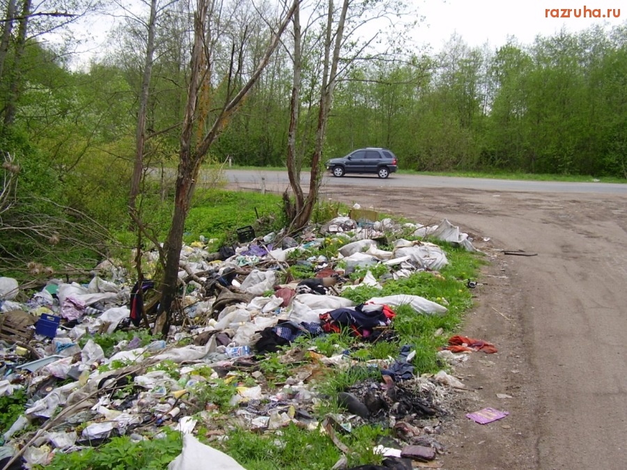 Кингисепп - Дорога на городскую свалку