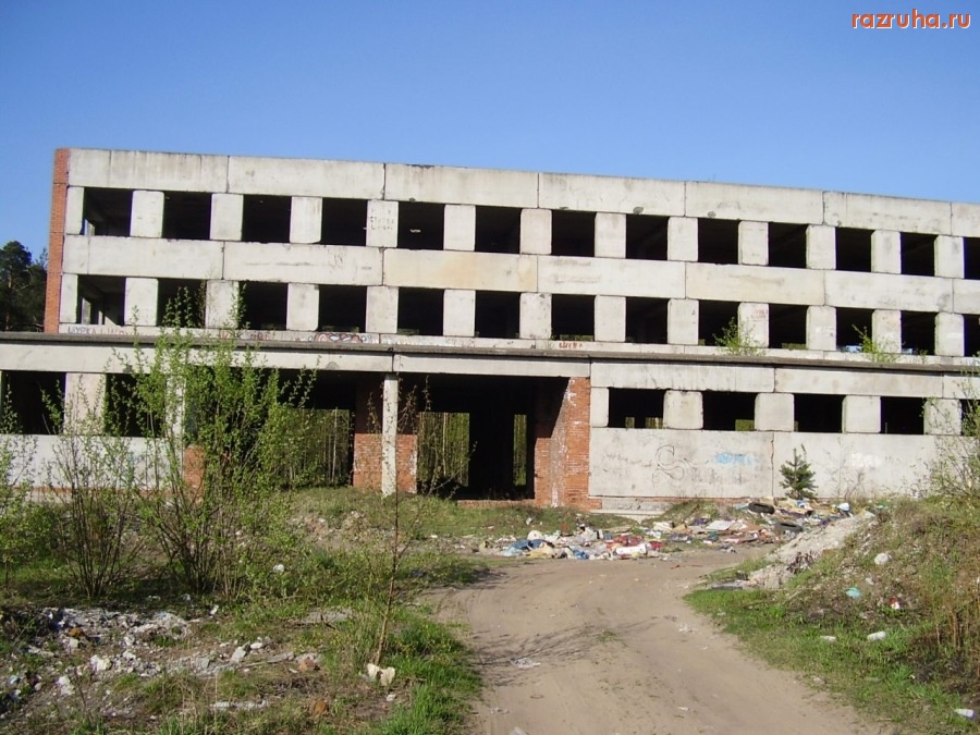 Кингисепп - Недостроенная пожарная часть