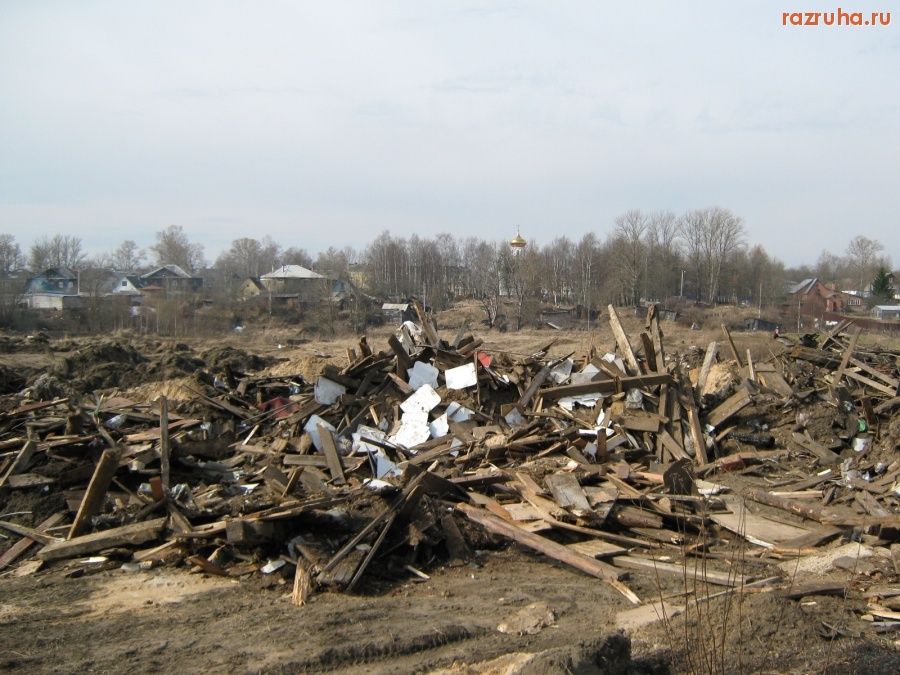Дубровка - Свалка отходов в Невской Дубровке