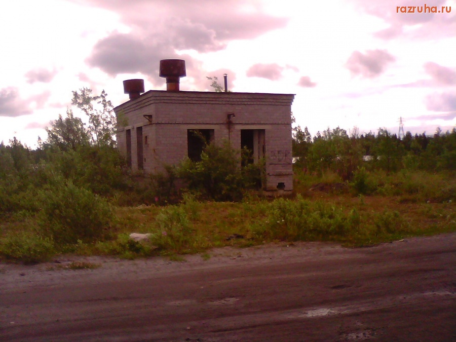 Оленегорск - КПП при въезде