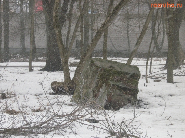 Орехово-Зуево - Остатки памятника В.А.Барышникову