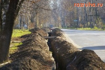 Лысково - Траншеи в Лысково