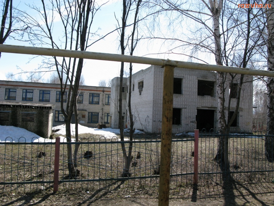 Сергач - Недостроенный бассейн в д/с