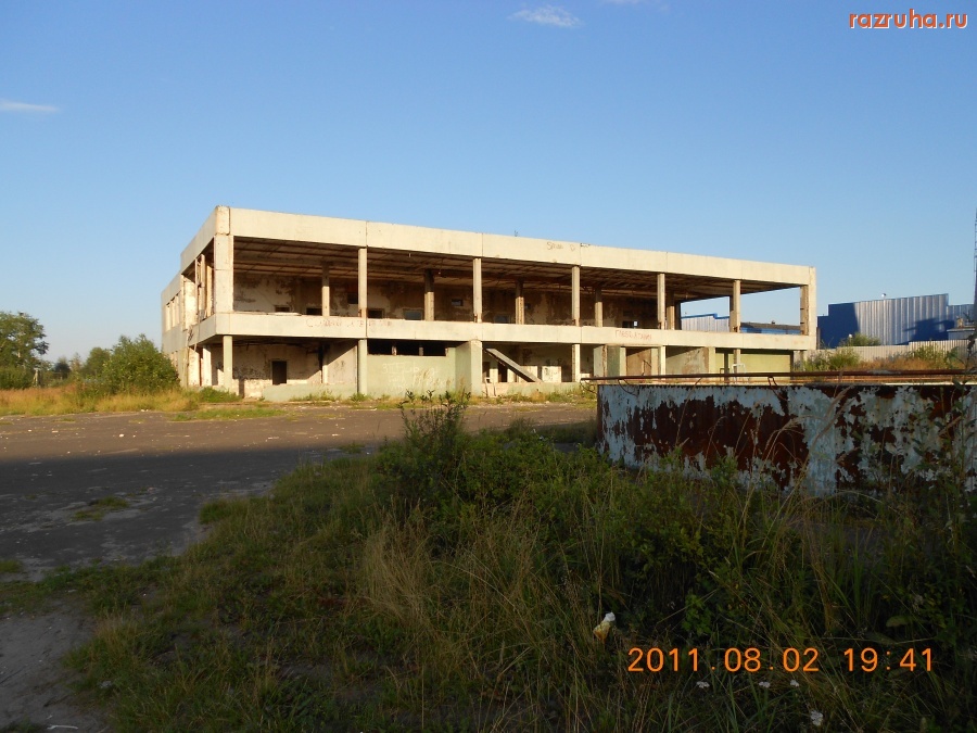 Вахтан - руины столовой