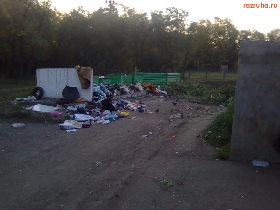 Омск - Сан. площадка после вандализма