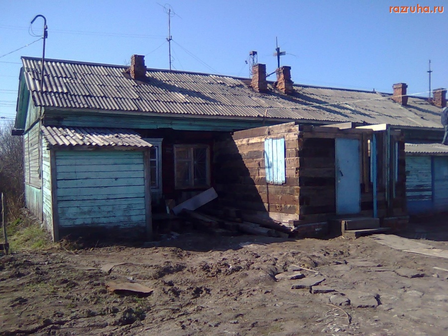 Омск - Барак на 4 семьи