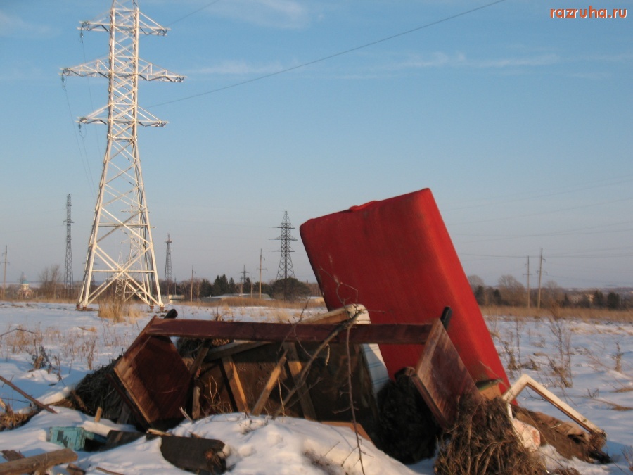 Кромы - Свалка в поле за поселком.Кромы.