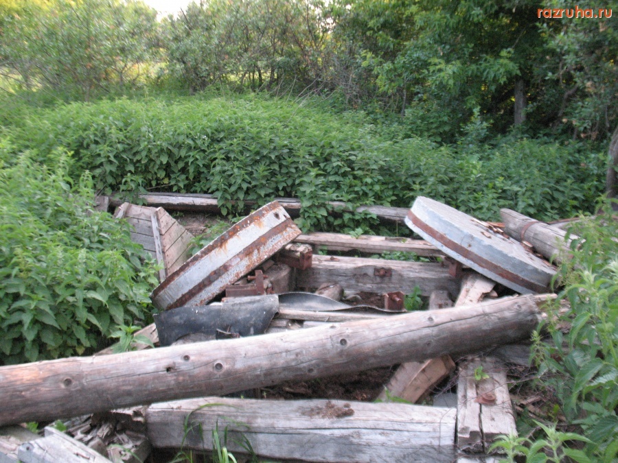 Кромы - Развалины мельницы.