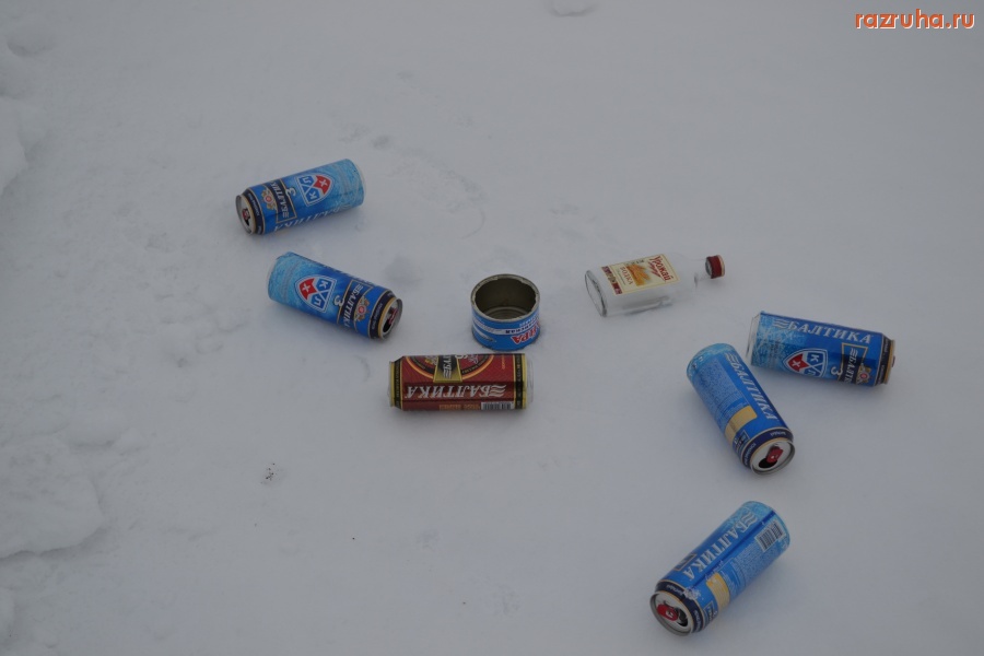 Кромы - Злачное место в зимнем поле.