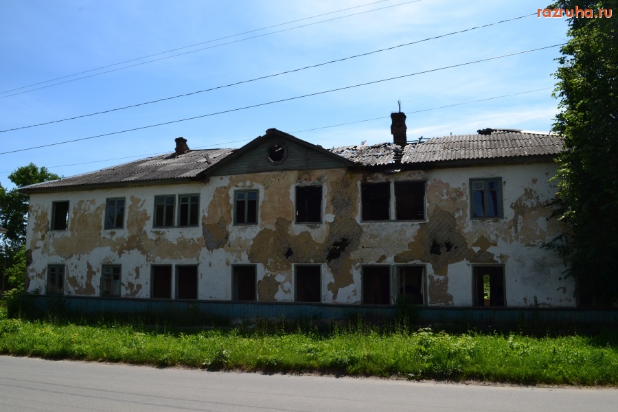 Новосиль - Дом на улице Карла Маркса.Город Новосиль