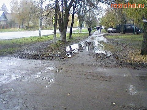 Старая  Купавна - обычний дождливый день в Старой Купавне