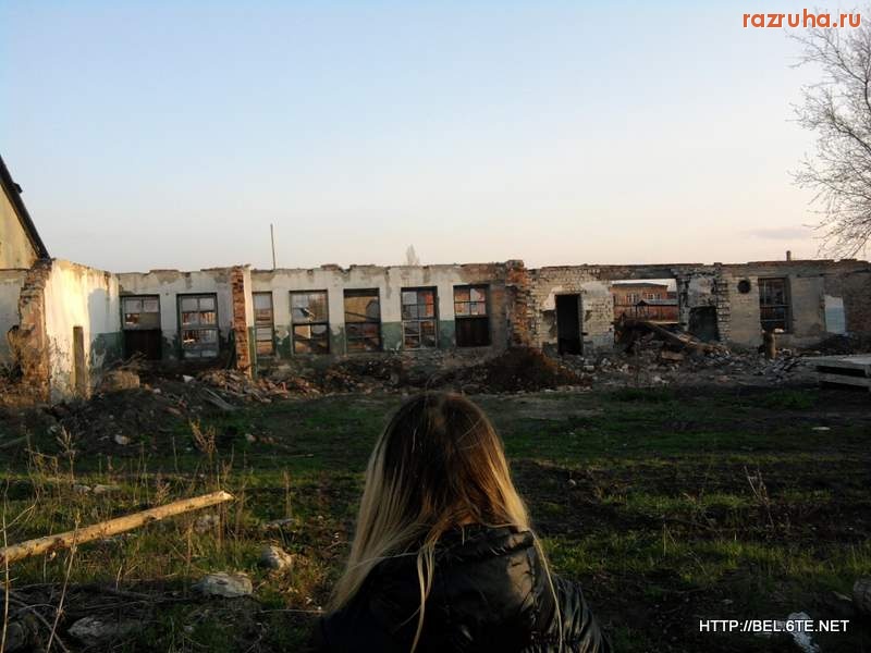 Белинский - Развалины на территории, прилегающим к ремзаводу город Белинский