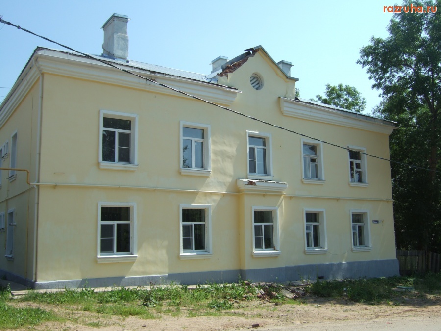 Остров - Фасад отремонтированного дома по ул. Рымаря, 2