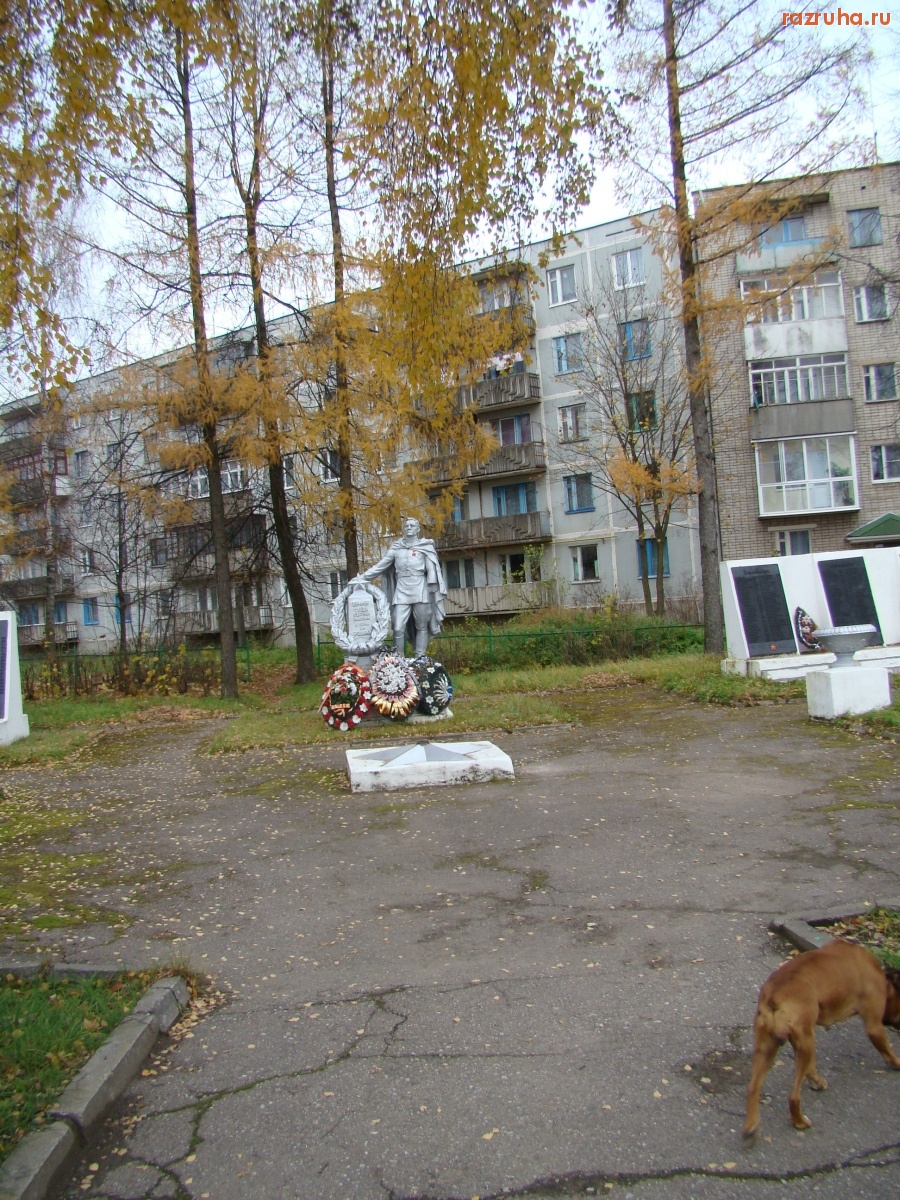 Невель - Памятник Однорукий победитель.