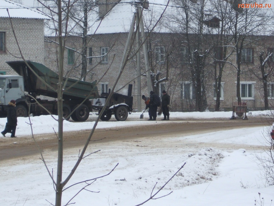 Опочка - Снежный ремонт