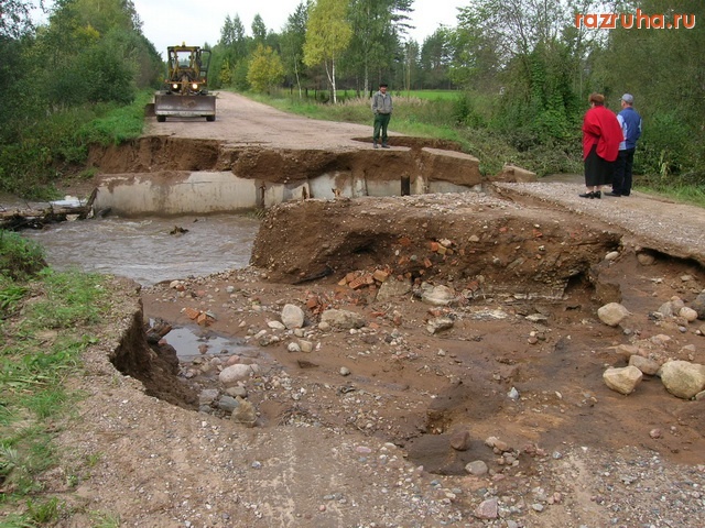 Новоржев - трубопереезд