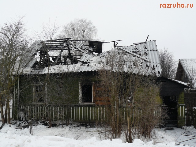 Новоржев - пожар