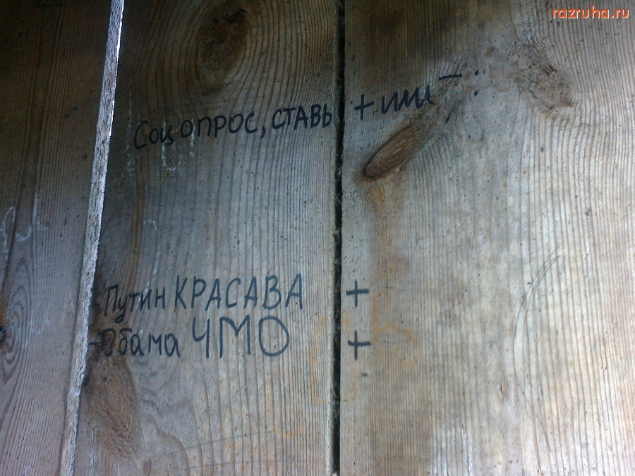 Ермишь - Соцопрос в ермишинском туалете