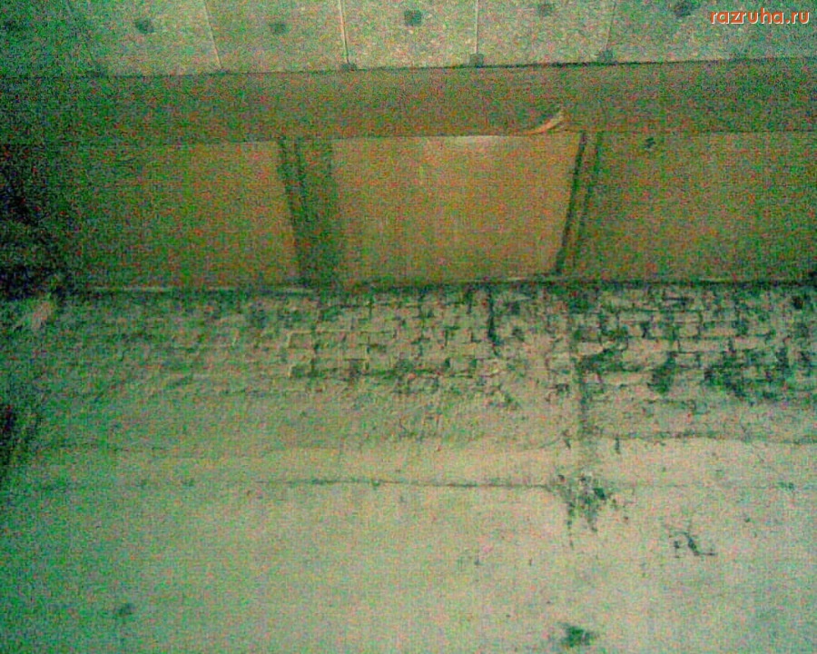 Ермишь - Потолок в закрытом кинотеатре.