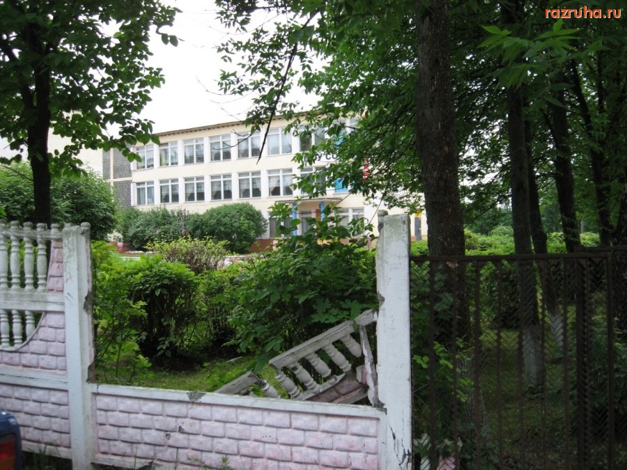 Электроугли - Школьная ограда