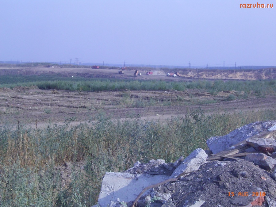 Электроугли - Выгруз радиоактивного грунта продолжается уже четвертый год.