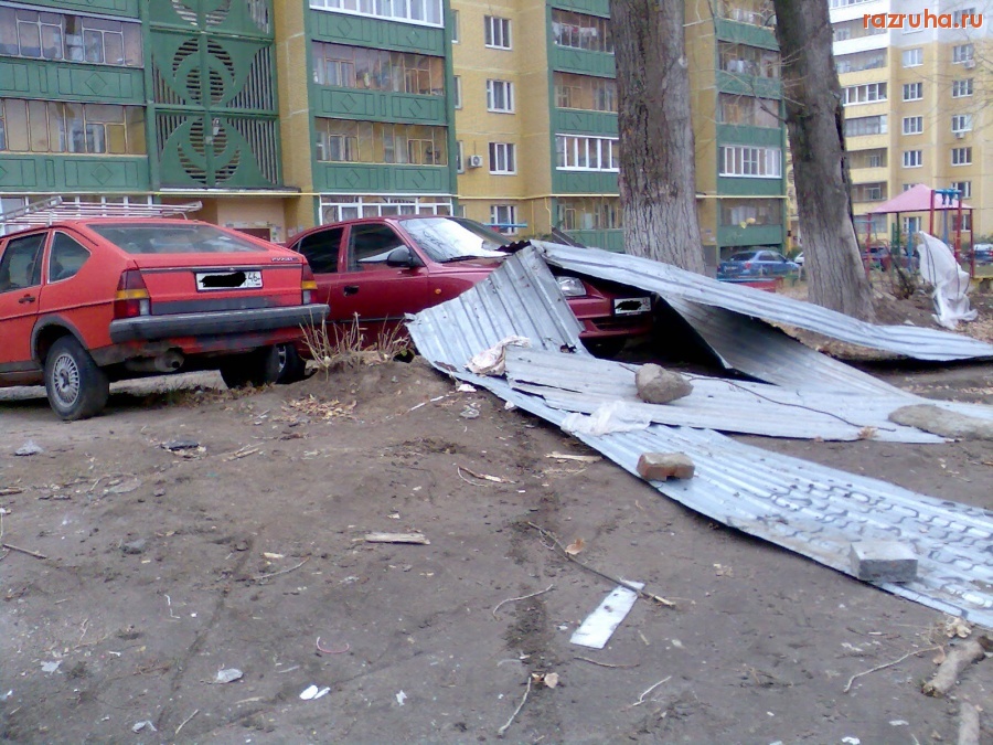 Погода - Сильный ветер