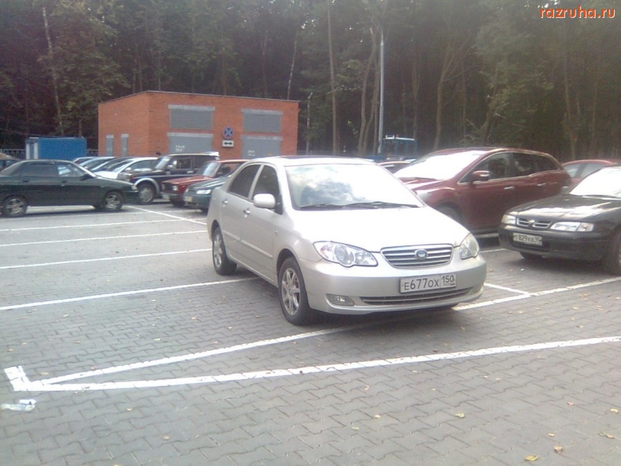 Автомобили - У нас в Воскресенске паркуются так =)