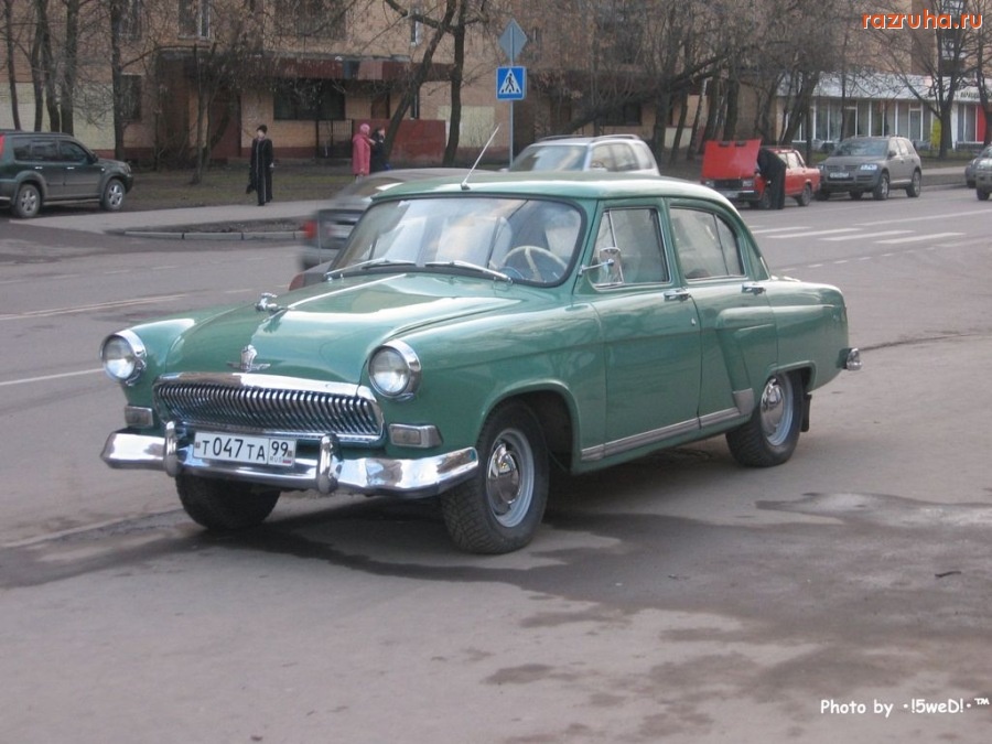 Автомобили - Газ 21 в наши дни