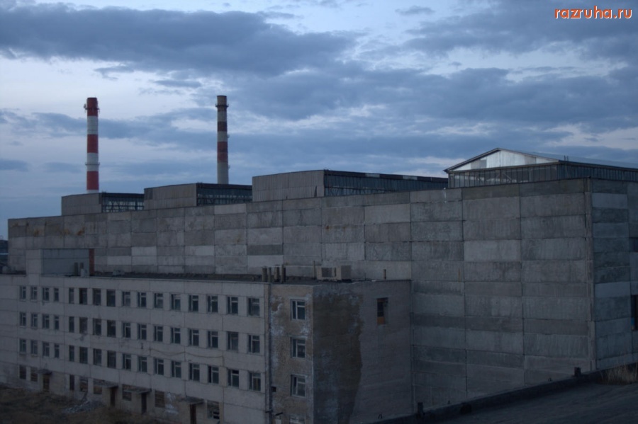 Ирбит - Ирбитский мотозавод (мотоциклы Урал) Заброшенные корпуса, постройки 1970-х годов.