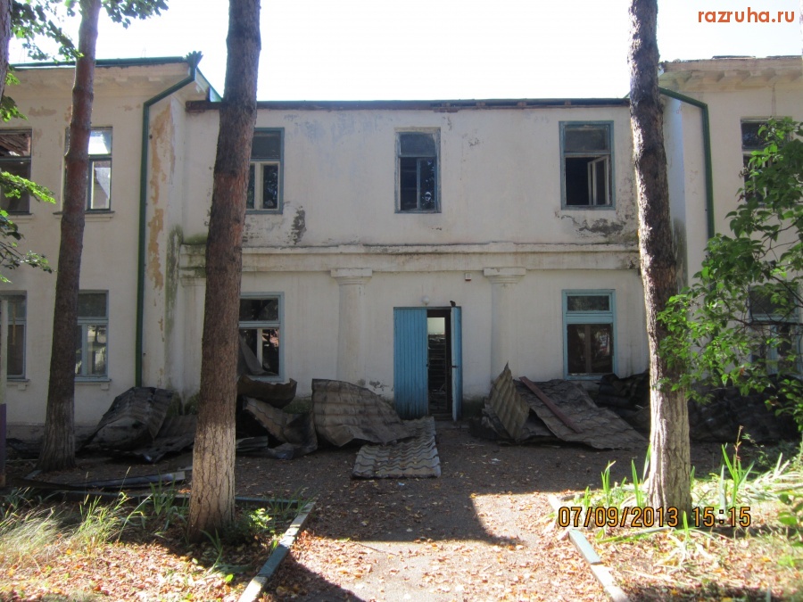 Лермонтов - Сгоревший детский садик.