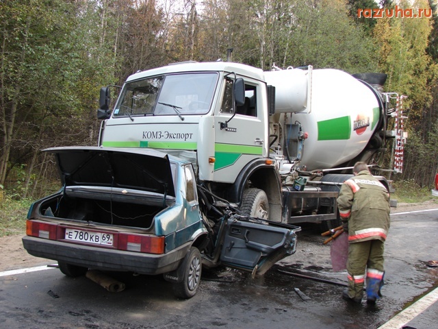 ДТП - шесть трупов в одной машине