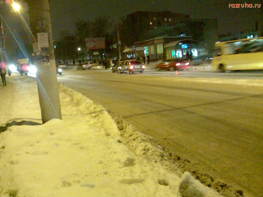 ДТП - На Сумской на скользкой дороге