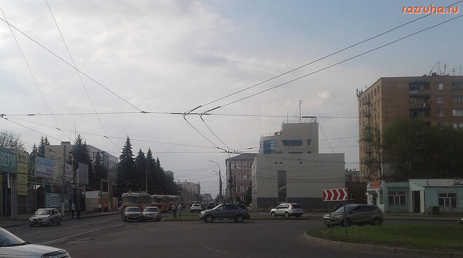 ДТП - Трамвайная пробка