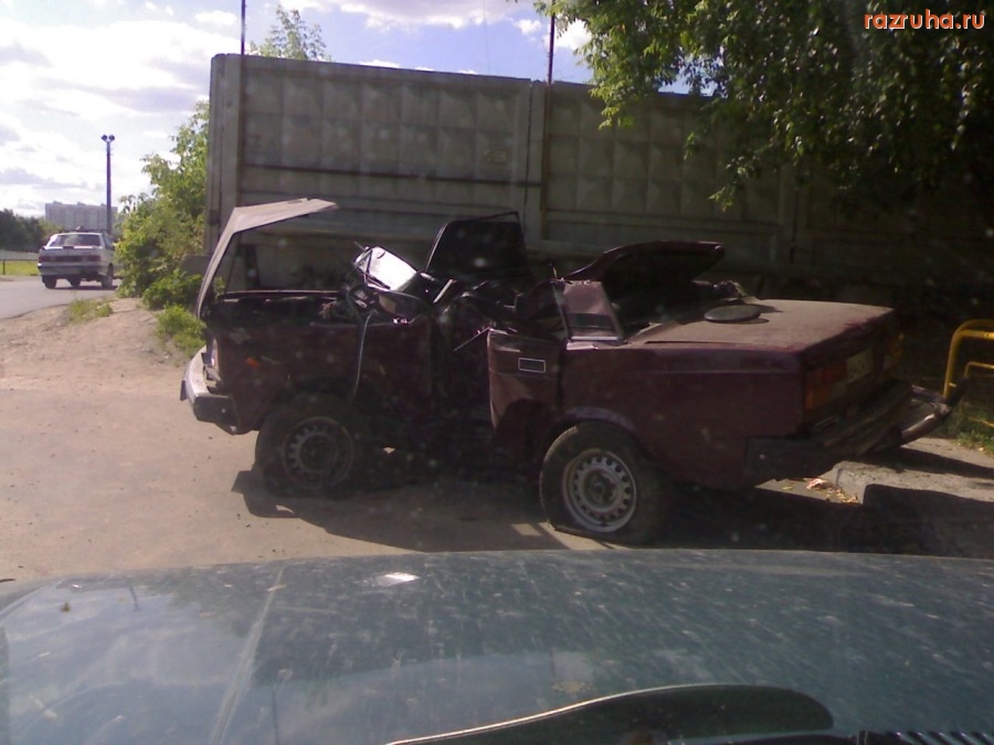 ДТП - Поймал столб