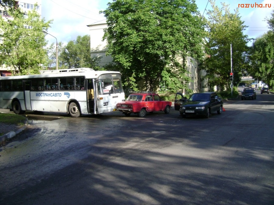 ДТП - Неуспел проскочить!