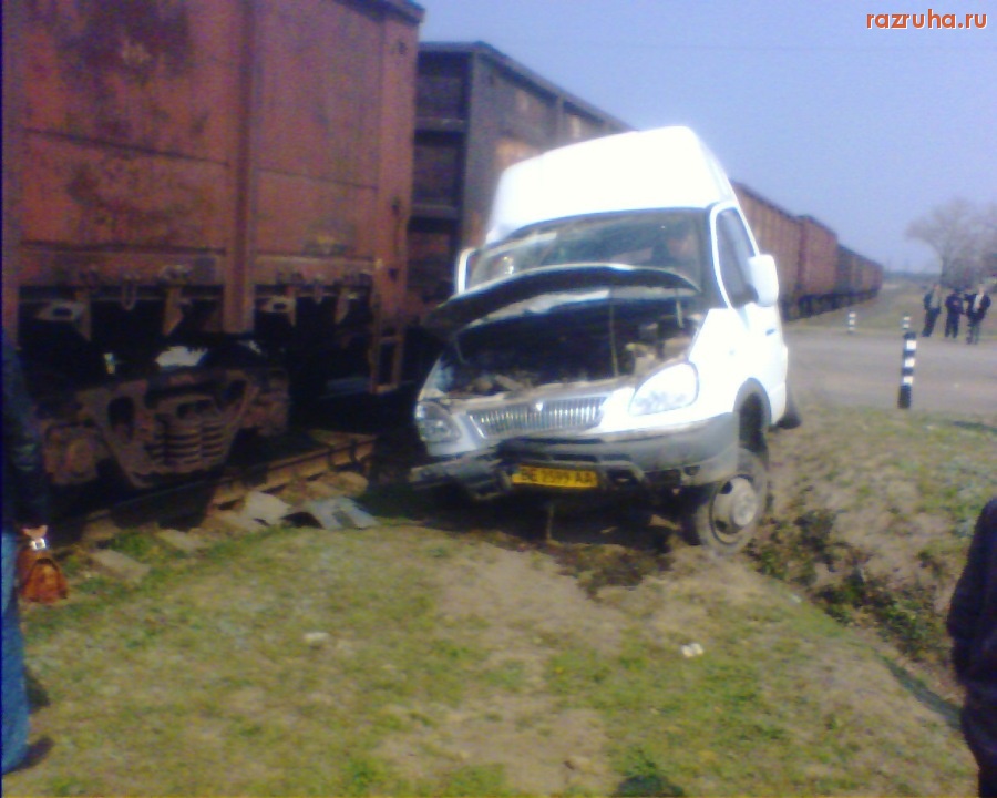 ДТП - поезд VS маршрутка