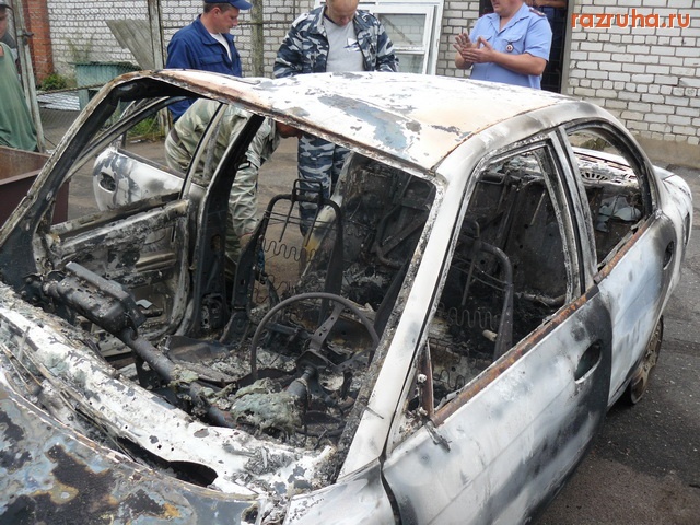 ДТП - сгорела авто