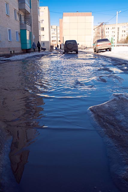 Рассказово - Мой засратый  двор и вечная лужа